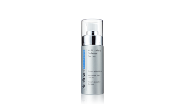 NeoStrata Antioxidant Defense Serum, denn srum z omlazujc ady Skin Active, kter obsahuje vitamin C i E, vtaky z eku, zelenho aje, extrakt z hroznovch jader odrdy Chardonnay, kyselinu citronovou, maltobionovou a ltku glukonolakton. Neostrata.cz, 1290 K