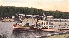Parníky na Ohi v roce 1908