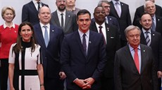 Státníci na klimatickém summitu v Madridu (2. prosince 2019)