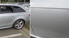 Seniorka poškrábala klíčem zaparkovaná auta