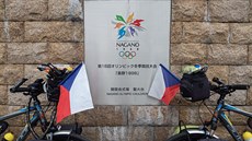 U olympijského památníku jsme se dmuli vlasteneckou pýchou.