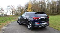 Testovaný vz SsangYong Korando