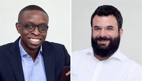 Finanní start-up Lidya zaloili Tunde Kehinde (vlevo) a Ercin Eksin.