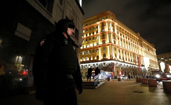 Velitelství FSB na moskevském námstí Lubjanka