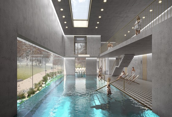 Lidé sem podle pedstav majitele budou jezdit relaxovat, s lébou chorob jim...