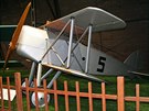 Závodní speciál Aero A.18C jako exponát kbelského muzea. Postaven byl v...