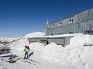 Chata tefánika pedstavuje skvlou vysokohorskou základnu pro skialpinisty...