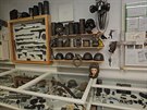 Leteck� a vojensk� expozice muzea v Suchdole nad Odrou na Novoji��nsku.