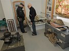 Leteck a vojensk expozice muzea v Suchdole nad Odrou na Novojinsku.