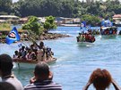 Obyvatelé ostrova Bougainville se v referendu vyslovili pro nezávislost.