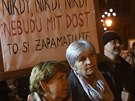 Protestní akce za odstoupení premiéra Andreje Babie (ANO), kterou svolal...
