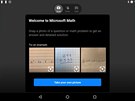 Microsoft Math Solver vyeí vyfocené nebo napsané rovnice.