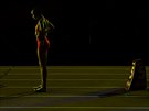 Bahrajnská atletka Salva Ajd Násirová ped finále závodu na 400 metr na...