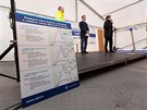 Na okraji P�erova byl slavnostn� otev�en nov� �trn�ctikilometrov� �sek d�lnice...