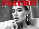 Dominika Myslivcová na obálce magazínu Playboy