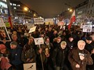 Další demonstrace za odstoupení premiéra Andreje Babiše (ANO) v Praze. (17....