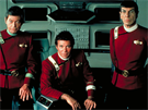 DeForest Kelley, William Shatner a Leonard Nimoy ve filmu Star Trek II: Khanv...