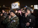 V Praze probhla dalí demonstrace za odstoupení premiéra a lídra hnutí ANO...