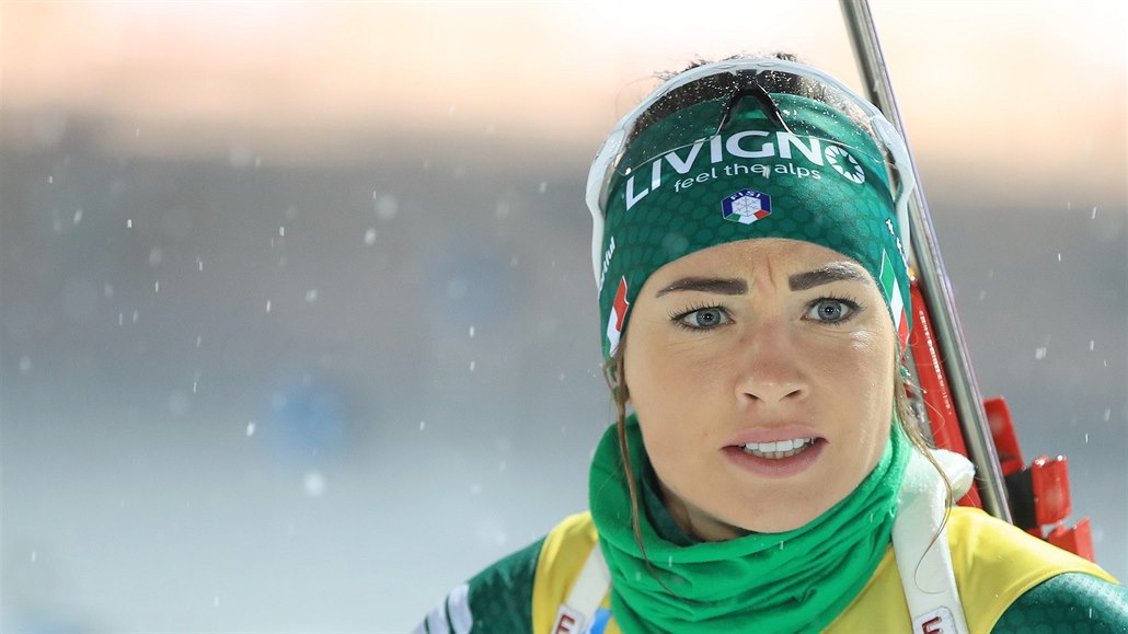 Hvězdná italská biatlonistka Dorothea Wiererová závodí ve Světovém poháru od...