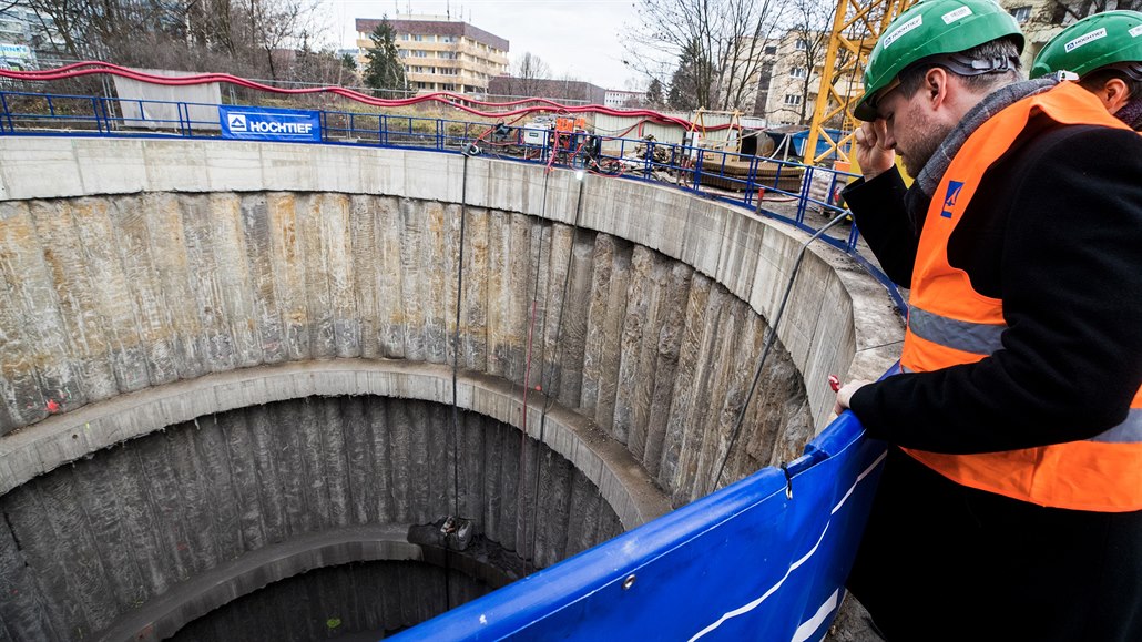 V lednu začne hloubení štol pro metro D, budou součástí nové stanice -  iDNES.cz