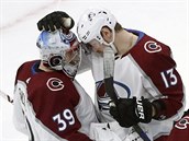 Hokejist Colorado Avalanche slav vhru se svm glmanem Pavlem Francouzem.