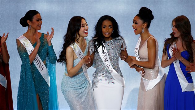 Toni Ann Singhová z Jamajky vyhrála Miss World 2019 (14. prosince 2019)