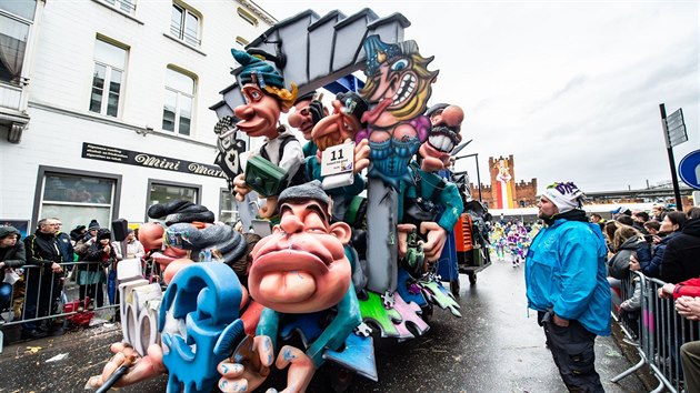 UNESCO vymazalo karnevalov prvod v belgickm Aalstu ze seznamu nehmotnho kulturnho ddictv. (3. bezna 2019)