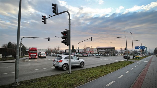 Kiovatka Masarykovy ulice a severovchodnho obchvatu by v budoucnu byla velkm puntem pro dopravu v Havlkov Brod.
