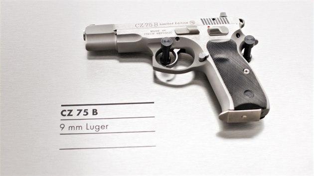 Pistole CZ 75 B.