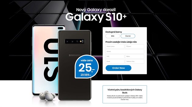 Podvodn nabdka superlevnho Samsungu Galaxy S10+ zneuv znaku iDNES.cz