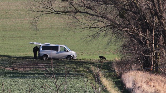 Policist pachatele stelby v ostravsk nemocnici dopadli nedaleko Dhylova (10. prosince 2019).