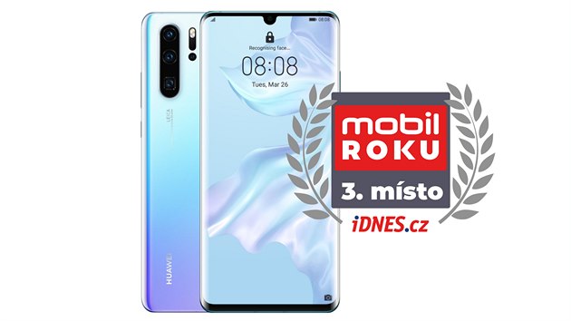 Mobil roku 2019 - 3. msto: Huawei P30 Pro