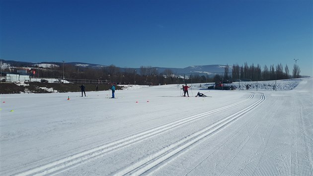 Beck okruh ve Vejsplach na okraji Vrchlab (27. nora 2019)