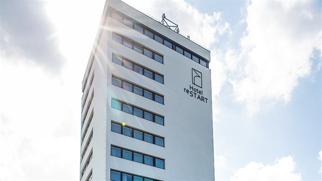 Zrekonstruovaný hotel reStart v Jičíně (22. 8. 2019)