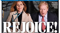 Titulní strana britského deníku Daily Mail. (13. prosince 2019)