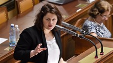 Ministryn financí Alena Schillerová (za ANO) a ministryn práce a sociálních vcí Jana Maláová (SSD)