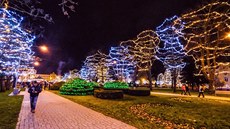 Vánoní osvtlení v Mladé Boleslavi