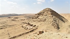 Neferirkareova pyramida v Abúsíru