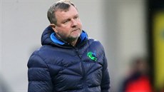 Trenér Pavel Vrba bhem svého posledního utkání na lavice Viktorie Plze.