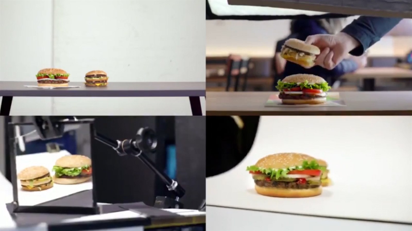 Burger King si celý rok utahoval z konkurenta, do reklam schovával Big Mac  - iDNES.cz