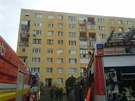Kvli úniku plynu v obytném dom v Dunajské Stred  sloventí hasii evakuovali...