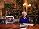 Britská královna Albta II. v tradiním projevu na Boí hod vánoní (25....