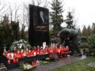 Hrob Karla Gotta na praských Malvazinkách (21. prosince 2019)