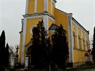 Kostel sv. Kunhuty v Námti na Hané (prosinec 2019)