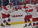 Radost hrá ruské hokejové dvacítky na mistrovství svta.