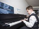 Desetiletý klavírista Pavel Minaík (22.12.2019).