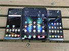 Samsung Galaxy S10, Note10 a Fold