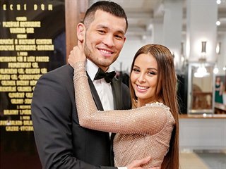 Monika Bagárová a Makhmud Muradov (Česko-Slovenský ples, Praha, 16. února 2019)