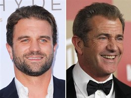 Milo Gibson a jeho otec Mel Gibson