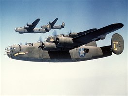 Bombardéry Consolidated B-24D Liberator